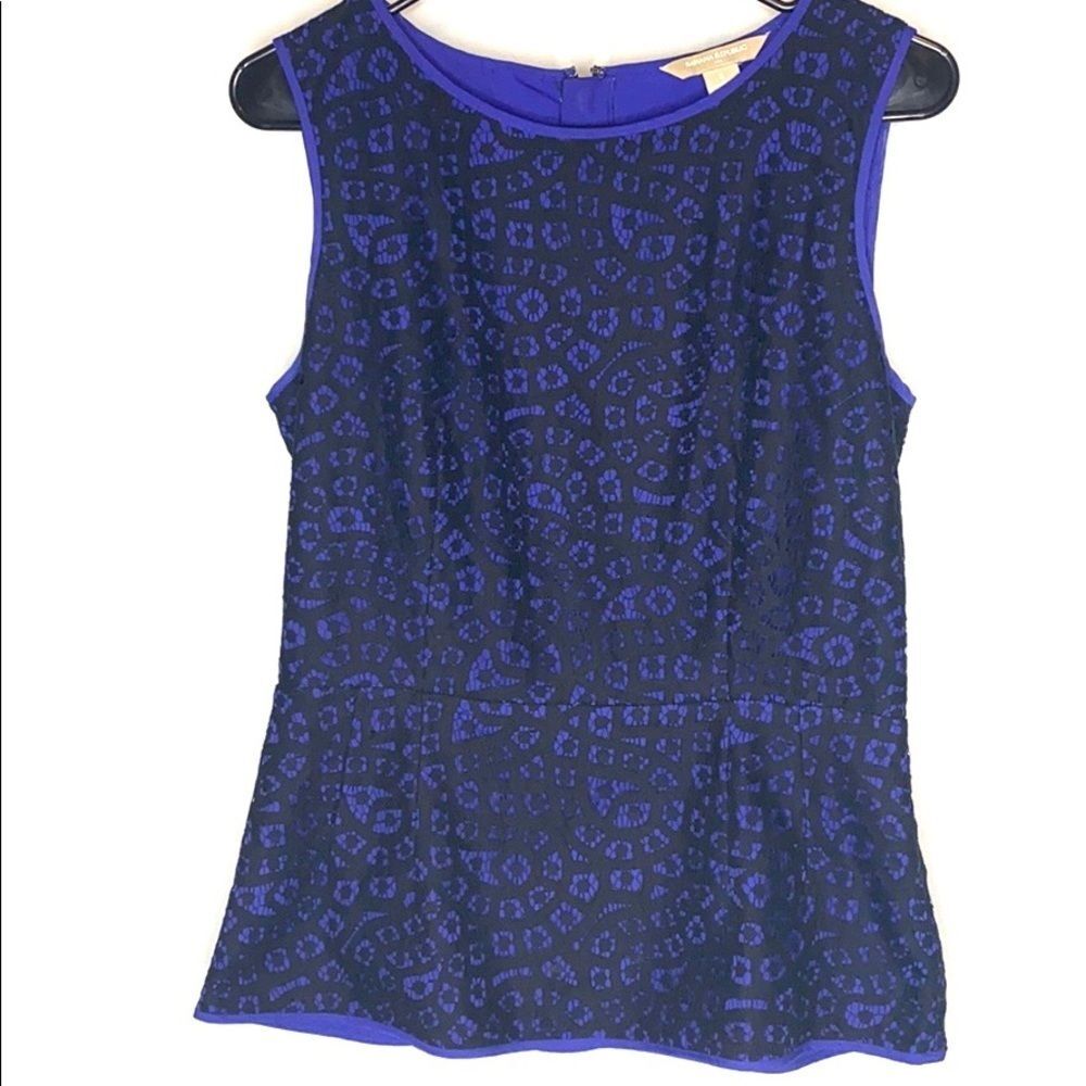 Banana Republic Peplum Top Size 8